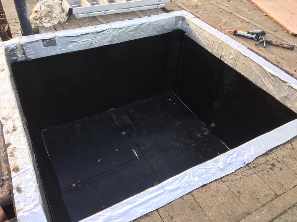 Lift Pit Waterproofing to specification
